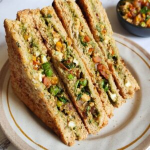 VEGETABLE BROWN SANDWICH